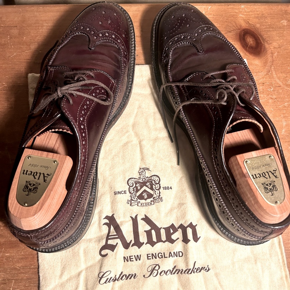 Alden Genuine Shell Cordovan Size 9.5